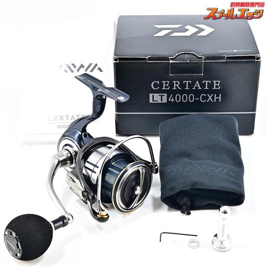 【ダイワ】 19セルテート LT 4000-CXH ゴメクサス38mmカスタムハンドルノブ装着 ゴメクサスリールスタンド付 DAIWA CERTATE