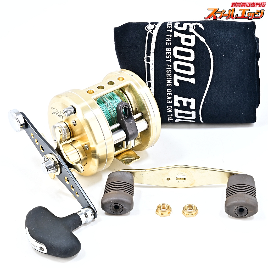 【シマノ】 99カルカッタ 200XT 90mmハンドル装着 SHIMANO CALCUTTA