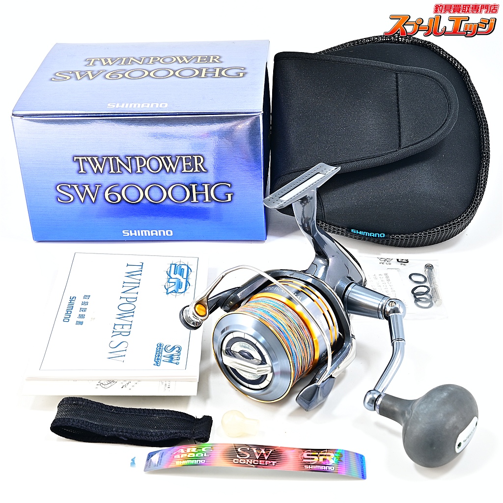 【シマノ】 09ツインパワー SW6000HG SHIMANO TWIN POWER