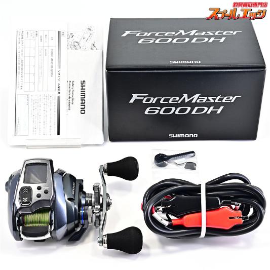 【シマノ】 24フォースマスター 600DH 使用距離10.6km 使用20.5時間 SHIMANO FORCEMASTER