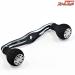 【SLPワークス】 24クランクハンドル 110mm RCSパワーライトノブM2個装着 SLP-WORKS CRANK HANDLE
