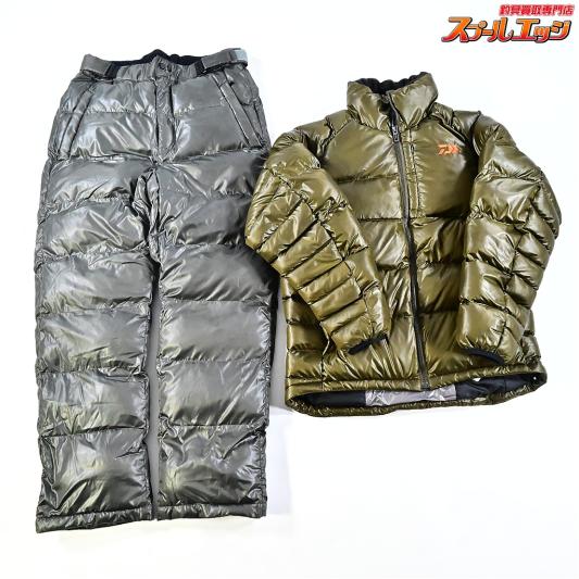 【ダイワ】 ダンロテック ハイブリッドダウンスーツ DI-5322 オリーブ サイズM DAIWA K_120