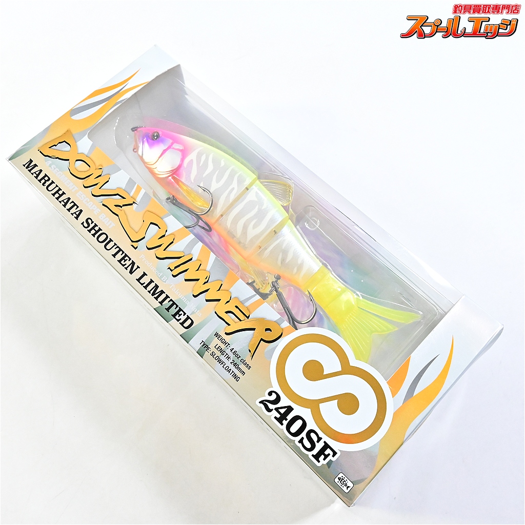 【ジャッカルx俺達】 ダウズスイマー8 240SF マルハタゴーストチャート JACKALL DOWZ SWIMMER 淡水用ルアー バス シーバス K_060