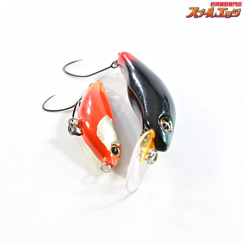 ザンマイ】 クランクベイト 30mm アワビ貼りx2個 ノーマルx3個 5
