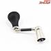 【ZPI】 55mmカーボンハンドル RCSラウンドノブサイズS装着 ZPI CARBON HANDLE KNOB