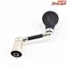 【ZPI】 55mmカーボンハンドル RCSラウンドノブサイズS装着 ZPI CARBON HANDLE KNOB