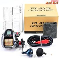 【シマノ】 18プレイズ 3000XP 使用距離14km 使用28時間 ゴメクサス45mmカスタムハンドルノブ装着 SHIMANO PLAYS