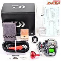【ダイワ】 15シーボーグ 200J-L 使用距離35.2km 使用117時間 SLPWカラーアルミラウンドノブ装着 DAIWA SEABORG