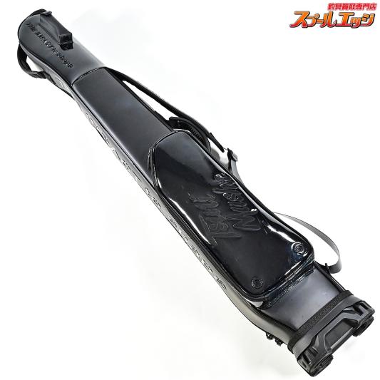 【釣武者】 スキニーシェイプロッドケース ヘッドリールイン フルブラック 使用1回 Tsurimusha K_185
