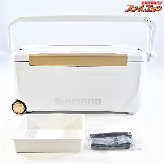 【シマノ】 スぺーザ プレミアム NS-B35Y 35L キャスター付 プレミアムホワイト 6面真空パネル SHIMANO SPA-ZA K_160