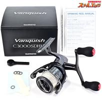 【シマノ】 19ヴァンキッシュ C3000SDHHG 90mmダブルハンドル装着 SHIMANO Vanquish