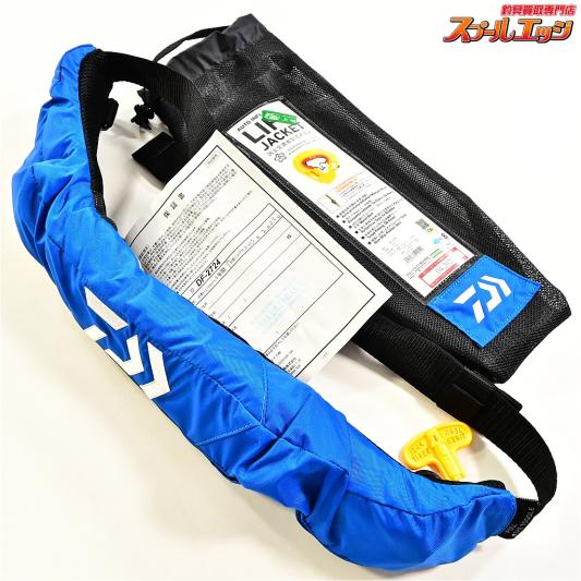 【ダイワ】 オートインフレータブルライフジャケット DF-2724 DF-WA02型 桜マーク 2024年09月製造 DAIWA LIFE Jacket K_060