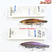 【レヴォニック】 シンディ 110 スーパーシャロー & 110SF-M ウグイ 2個セット REVONIK SHINDY 淡水用ルアー K_060