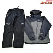 【ダイワ】 ゴアテックス インフィニアム プロダクト レインスーツ DR-1922 ブラック サイズアジアXL DAIWA GORE-TEX K_100