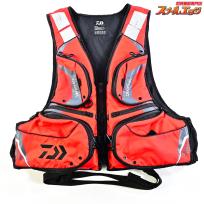 【ダイワ】 フローティングベスト DF-3420 レッド サイズサジアXL 2022年9月製造 桜マーク有 ライフジャケット DAIWA K_100