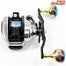 【シマノ】 18炎月 エンゲツプレミアム 150PG ハイテン130mmカーボンハンドル&30mmハンドルノブ装着 SHIMANO ENGETU PREMIUM