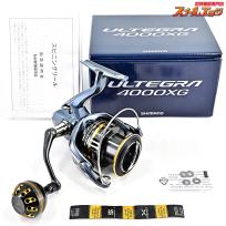 【シマノ】 21アルテグラ 4000XG ゴメクサスカスタムハンドルノブ装着 SHIMANO ULTEGRA