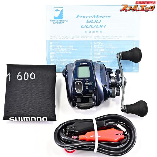 【シマノ】 20フォースマスター 600DH 使用距離20.6km 使用58時間 SHIMANO FORCE-MASTER