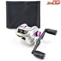 【シマノ】 07メタニウム Mg7 ZPI85mmカーボンハンドル&アベイルメカニカルブレーキノブ&アベイルマイクロキャストスプール装着 SHIMANO Metanium