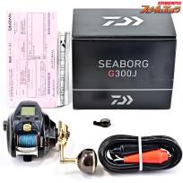 【ダイワ】 21シーボーグ G300J 使用距離16.2km 使用20時間 メカニカルレバー付 DAIWA SEABEORG