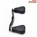 【DRT】 バリアルハンドル 110 ブラック ダイワ/アブ左用センターナットマットネイビー付 DRT p.c.d VARIAL HANDLE