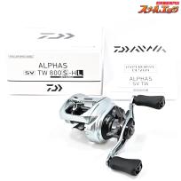 【ダイワ】 22アルファス SV TW 800S-HL シャロースプールモデル DAIWA ALPHAS