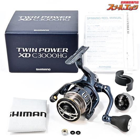 【シマノ】 17ツインパワー XD C3000HG ゴメクサスチタンラインローラー&エコノマイザー装着 SHIMANO TWINPOWER