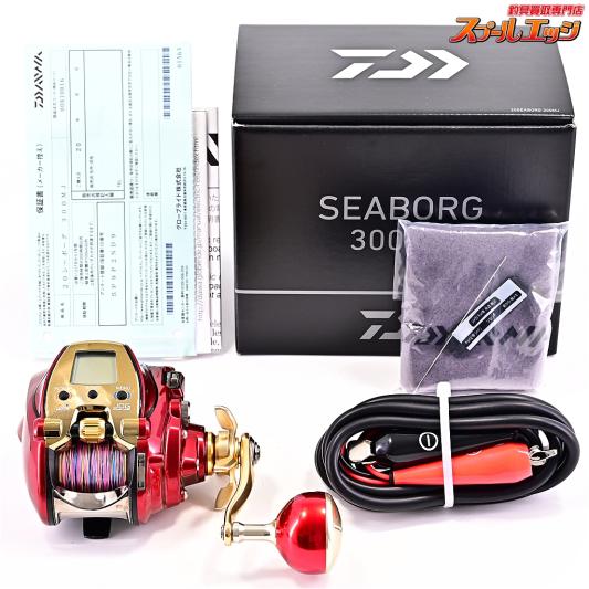 【ダイワ】 20シーボーグ 300MJ 使用距離22.1km 使用60時間 DAIWA SEABORG