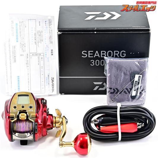 【ダイワ】 20シーボーグ 300MJ 使用距離6.4km 使用32時間 DAIWA SEABORG