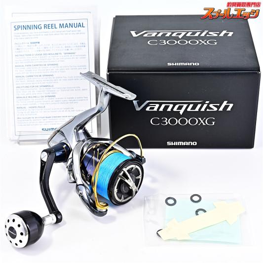 【シマノ】 16ヴァンキッシュ C3000XG ゴメクサス30mmカスタムハンドルノブ装着 SHIMANO VANQUISH