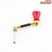 【ZPIxタックルアイランド】 ファンネル 40mmカーボンハンドル タイプT レッド/ゴールド ZPIxTACKLEISLAND funnel
