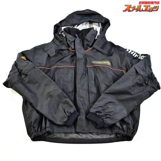 【シモツケ】 下野 鮎2WAY ショートレインTG SMR-404 レインジャケット ショート丈 サイズL SHIMOTSUKE K_100