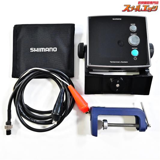 【シマノ】 20探見丸 CV-FISH アキュフィッシュ対応 電源ケーブル&固定クランプ付 SHIMANO TANKEN-MARU 魚探 K_100