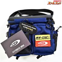 【OSP】 バーサタイルヒップバッグ ネイビー 外寸W29cmxD14cmxH25cm 11L 900g コーデュラ O.S.P CORDURA K_100