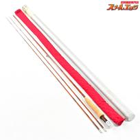 【ハウエルズ】 バンブーフライロッド 8ft #4 3-5/8oz シリアルNo4718 ゲーリー・ハウエルズ作 G.H.Howells ヤマメ イワナ K_168