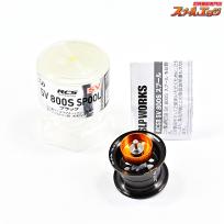 【ダイワxSLPワークス】 RCS SV 800S シャロースプール ブラック DAIWAxSLP-WORKS SHALLOW SPOOL