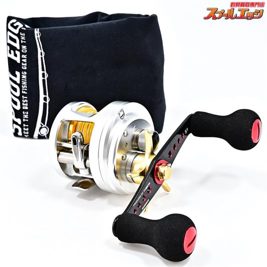 【シマノ】 カルカッタ 401F 夢屋51mmダブルハンドル装着 SHIMANO CALCUTTA