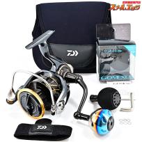 【ダイワ】 22カルディア SW 6000D-H ゴメクサス40mmカスタムハンドルノブ装着 DAIWA CALDIA