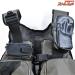 【シマノ】 ゲームベスト VF-024U リアルブラック サイズフリー SHIMANO GAMEVEST フローティングベスト ジャケット K_100