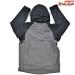 【マズメ】 ウィンドカットジャケット MZFW-558 ブラックxチャコール Sサイズ MAZUME Jacket ジャケット K_100