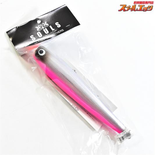 【ソウルズ】 モグラッパー スリム 230-150g ピンクバック SOULS MOGURAPPER SLIM ソルトウォーター 海水用ルアー K_060
