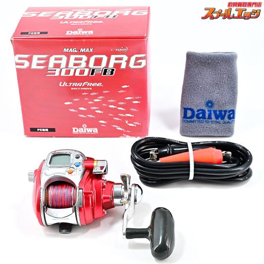 【ダイワ】 シーボーグ 300FB 使用距離107.9km 使用時間276時間 DAIWA SEABORG