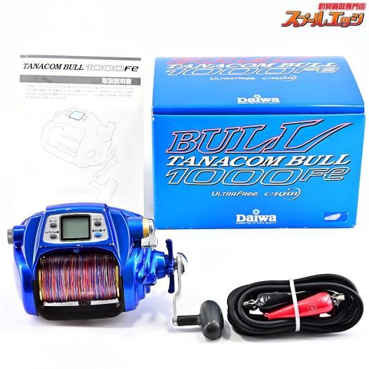 【ダイワ】 06タナコンブル 1000Fe 使用距離12.1km 使用30時間 DAIWA TANACOM BULL
