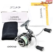 【ダイワ】 24ルビアス LT 2500S-DH 未使用PEラインシマノ製0.6号200m装着 DAIWA LUVIAS