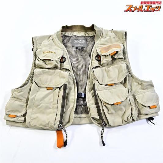 【シムス】 フライベスト メッシュ サイズM SIMMS VEST フライ ベスト K_060
