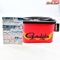 【がまかつ】 セミハードバッカン GM-2435 36cm レッド EVAベルト付 Gamakats バッカン  K_100