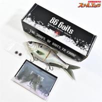 【86ベイツ】 ドゥームライダー クリスタルレイク スペアテール付 86Baits Doomrider Crystal Lake ビックベイト 淡水用ルアー K_060