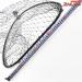 【アピア】 カーボンウェーディングネット ランディングネット タモ枠 縦530mm 横460mm 195g WN5346 APIA CARBON WADING NET K_150