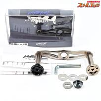 【DRT】 バリアル p.c.d 95 シルバー シルバーホイールx1 ブラックホイールx1 シルバーシャフトx2 シマノ右用センターナットガンメタ付 DRT VARIAL