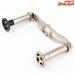【DRT】 バリアル p.c.d 95 シルバー シルバーホイールx1 ブラックホイールx1 シルバーシャフトx2 シマノ右用センターナットガンメタ付 DRT VARIAL